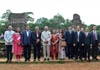 Tổng thống Ấn Độ Ram Nath Kovind đến thăm quan Khu di tích Đền tháp Mỹ Sơn