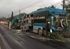 Bình Định: Va chạm giữa 2 xe khách, 14 người thương vong