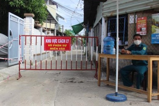 Phong tỏa khu vực có nguy cơ cao lây nhiễm Covid-19 tại Tam Kỳ (Quảng Nam)