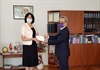 Đại sứ quán Việt Nam tại Ukraina thăm Trường chuyên ngữ mang tên Chủ tịch Hồ Chí Minh