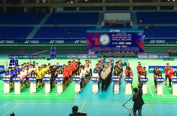 Hơn 100 tay vợt dự giải cầu lông toàn quốc