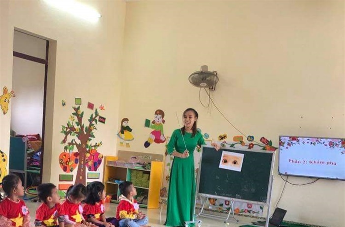 Trường mầm non Quảng Hòa:  Điểm sáng bậc học mầm non xứ Thanh