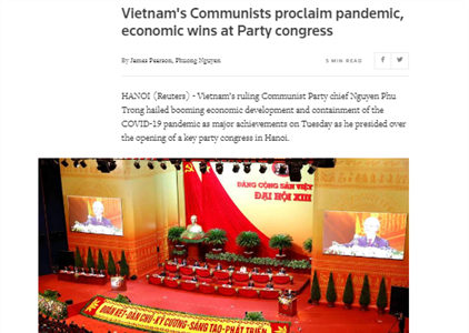 Truyền thông nước ngoài khẳng định những thành tựu của Việt Nam tại Đại...
