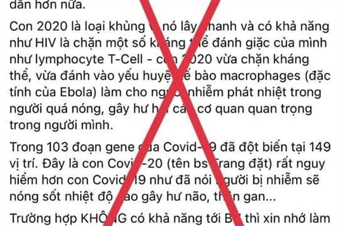 Hà Nội xử phạt 19 trường hợp đăng tin giả về dịch bệnh Covid-19