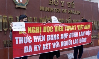 Không chỉ nhân viên y tế Bệnh viện Tuệ Tĩnh bị nợ lương