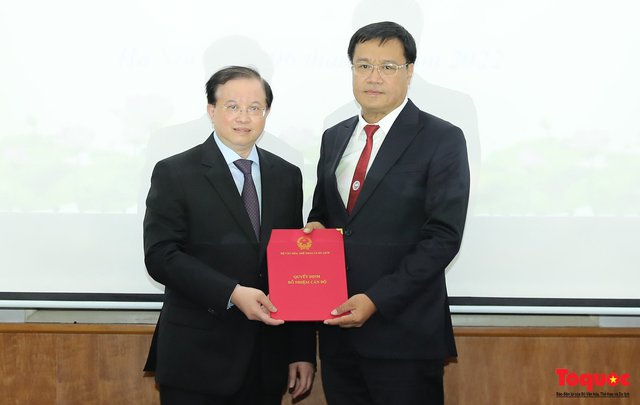 Bổ nhiệm PGS.TS Đặng Hà Việt làm Tổng Cục trưởng Tổng cục TDTT