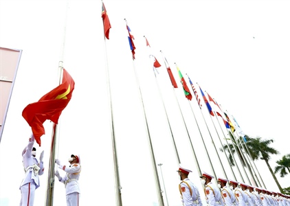Lễ thượng cờ các Đoàn thể thao dự SEA Games 31