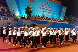 Khai mạc Đại hội TDTD tỉnh Quảng Nam lần thứ IX năm 2022