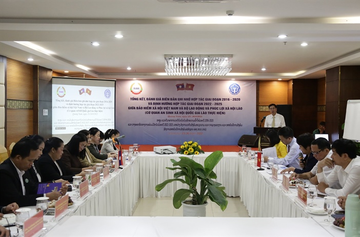 Việt Nam – Lào: Tăng cường hợp tác trong lĩnh vực an sinh xã hội