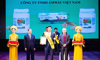 Amway Việt Nam lần thứ 10 vinh dự nhận Giải thưởng Sản phẩm vàng vì sức...
