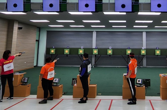 Hà Nội dẫn đầu toàn đoàn tại Giải Bắn súng Đại hội Thể thao toàn quốc...