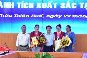 Thừa Thiên Huế khen thưởng các vận động viên đạt thành tích xuất sắc tại SEA Games 32