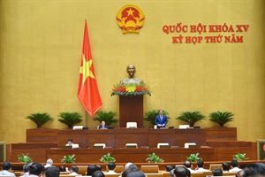 Quốc hội biểu quyết thông qua dự thảo Nghị quyết về Chương trình giám sát của Quốc hội năm 2024