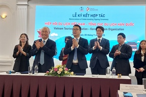 Hợp tác thúc đẩy trao đổi khách giữa Việt Nam và Hàn Quốc