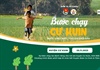 “Bước chạy Cư Kuin” dành cho trẻ em đam mê chạy bộ