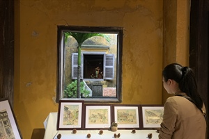 Trưng bày tranh “Hồn phố” tại Hội An