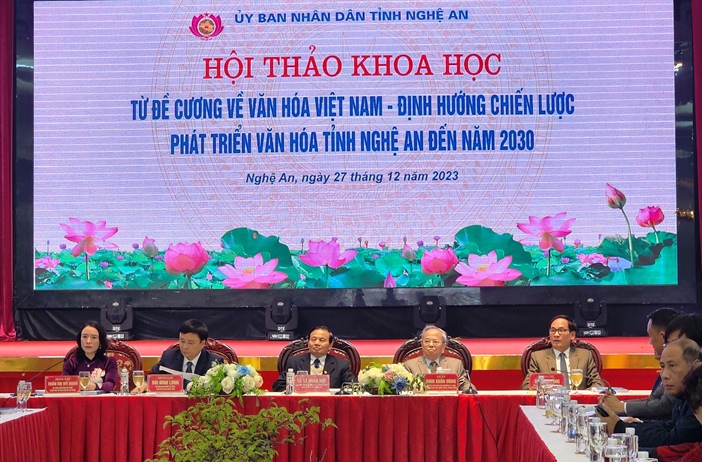 Từ đề cương về văn hóa Việt Nam, Nghệ An định hướng chiến lược phát...