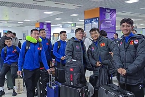 U23 Việt Nam đã đến Tajikistan, sẵn sàng cho chuyến tập huấn