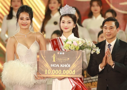 Chung kết Cuộc thi Hoa khôi sinh viên Đại học Văn hóa Hà Nội 2024