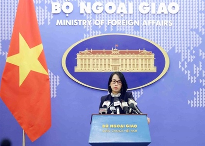 Việt Nam kiên quyết bác bỏ tất cả các yêu sách trái luật pháp quốc tế ở...