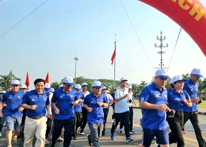 Quảng Ngãi: Gần 2.000 người tham gia Ngày chạy Olympic vì sức khỏe toàn dân